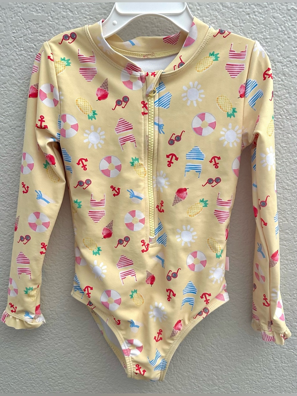 Girls Long Sleeve Swimsuit